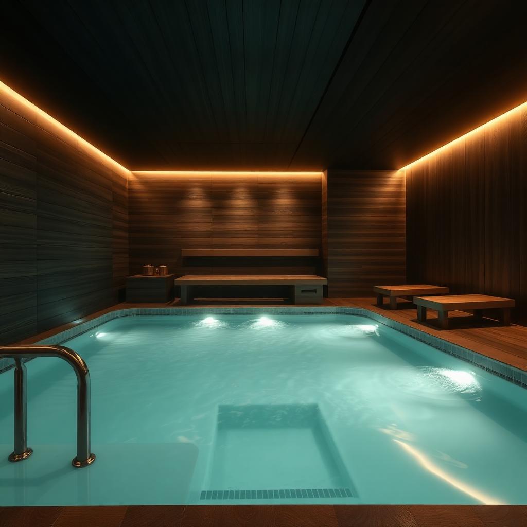 Sauna and cold plunge at 3G